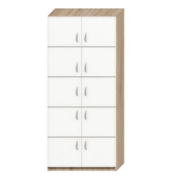 Szafa S9 z 10 Zamykanymi Skrytkami Depozytowymi Płyta 18 mm | Asgard