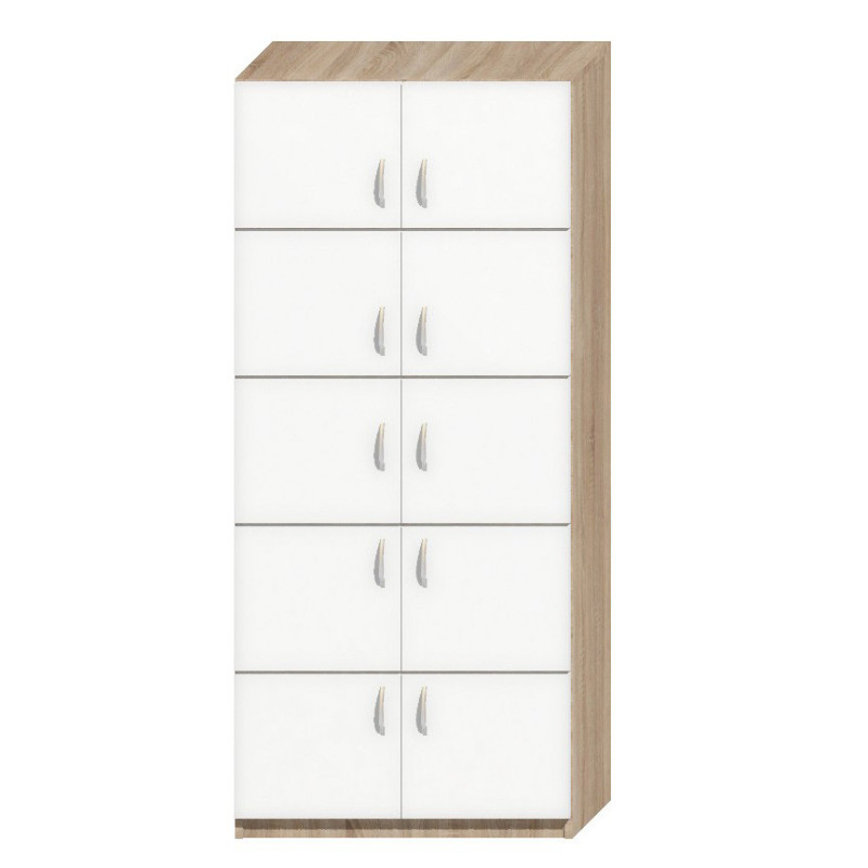 Szafa S9 z 10 Zamykanymi Skrytkami Depozytowymi Płyta 18 mm | Asgard