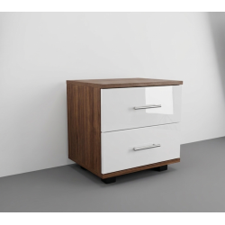 Szafka Nocna ELAR 45x45 cm | 2 Szuflady | Płyta 18 mm | asgard.com.pl