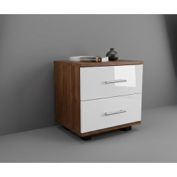 Szafka Nocna ELAR 45x45 cm | 2 Szuflady | Płyta 18 mm | asgard.com.pl