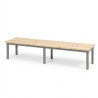 Ławka Drewniana NORDEN WOOD 200 cm | Loft / Poczekalnia | Asgard